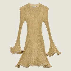 SIMKHAI Zelda Embellished Knit Mini Dress